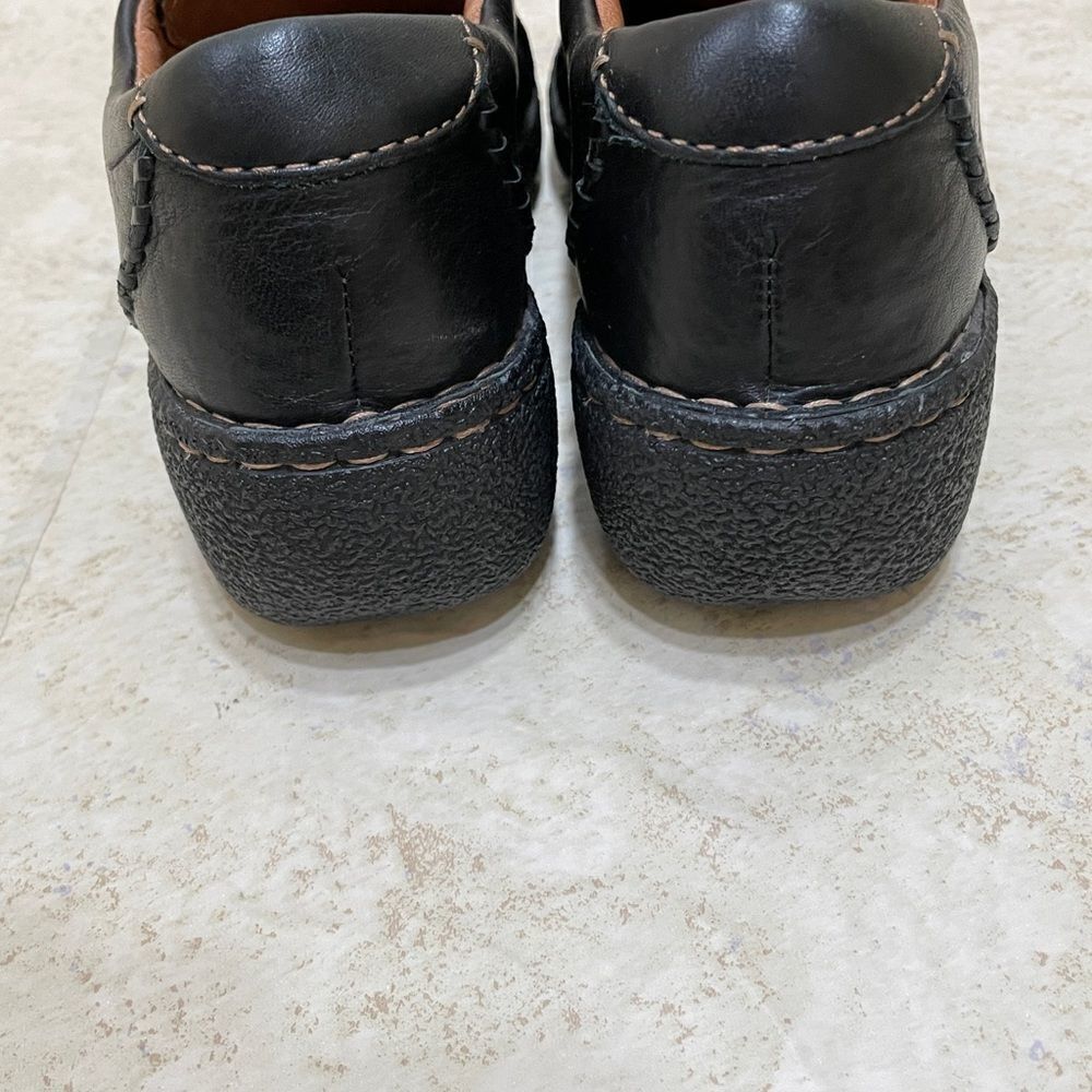 CLARKS ARTISAN INCA MEG IN BLACK LEATHER - Picture 4 of 7